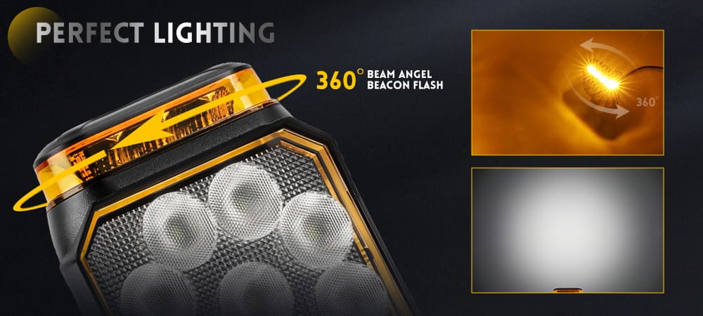 Luzes de trabalho de luzes LED