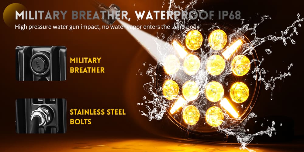 Luzes de ponto LED 4x4