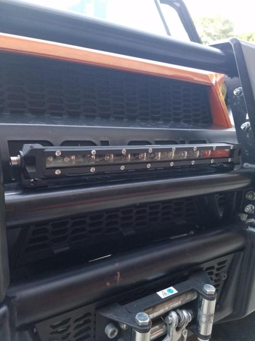 Barra de luz LED para detalhe