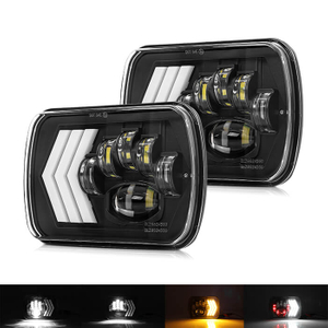 5x7 Arrow drl dinâmico sinalizador sequencial led Farol JG-T006