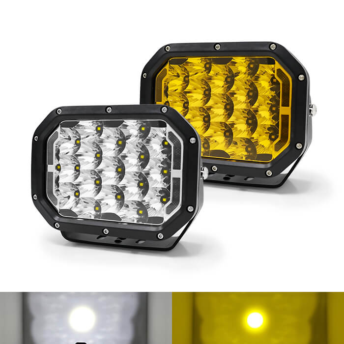 5x7 LED de LED retângulo com DRL JG-947