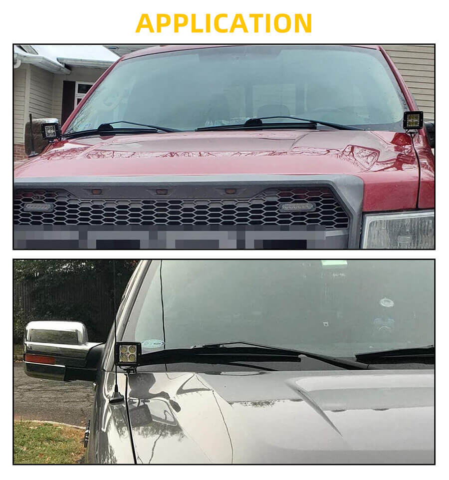 FORD F150 2004-2014 & SVT Raptor 2010-2014 Capuz Ditch Leve Supletor JG-MQ013 Aplicativo