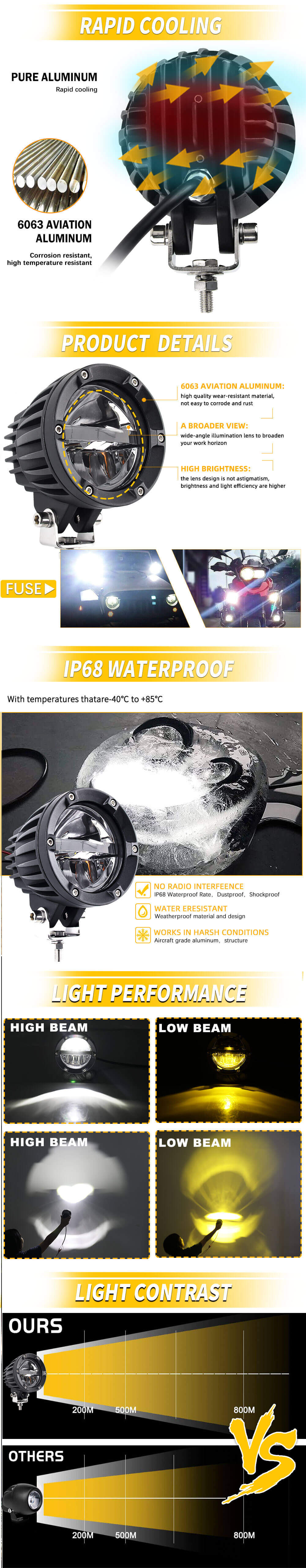 Eagle-series-Heart-Hearlwhite-Integra&ccedil;&atilde;o-Integra&ccedil;&atilde;o-4 polegada-Auxiliar-Light-Para-Motorcycl (1)