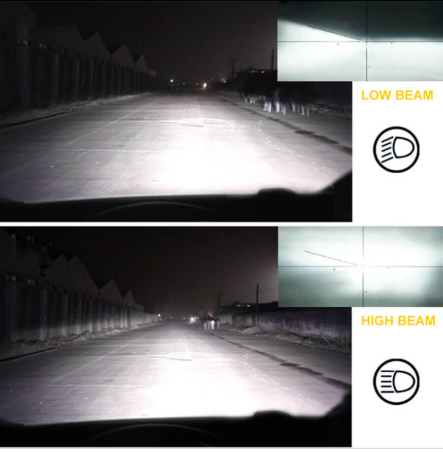 ZES LED Auto l&acirc;mpada do farol Para tamanho Carros JG-T8 (2)