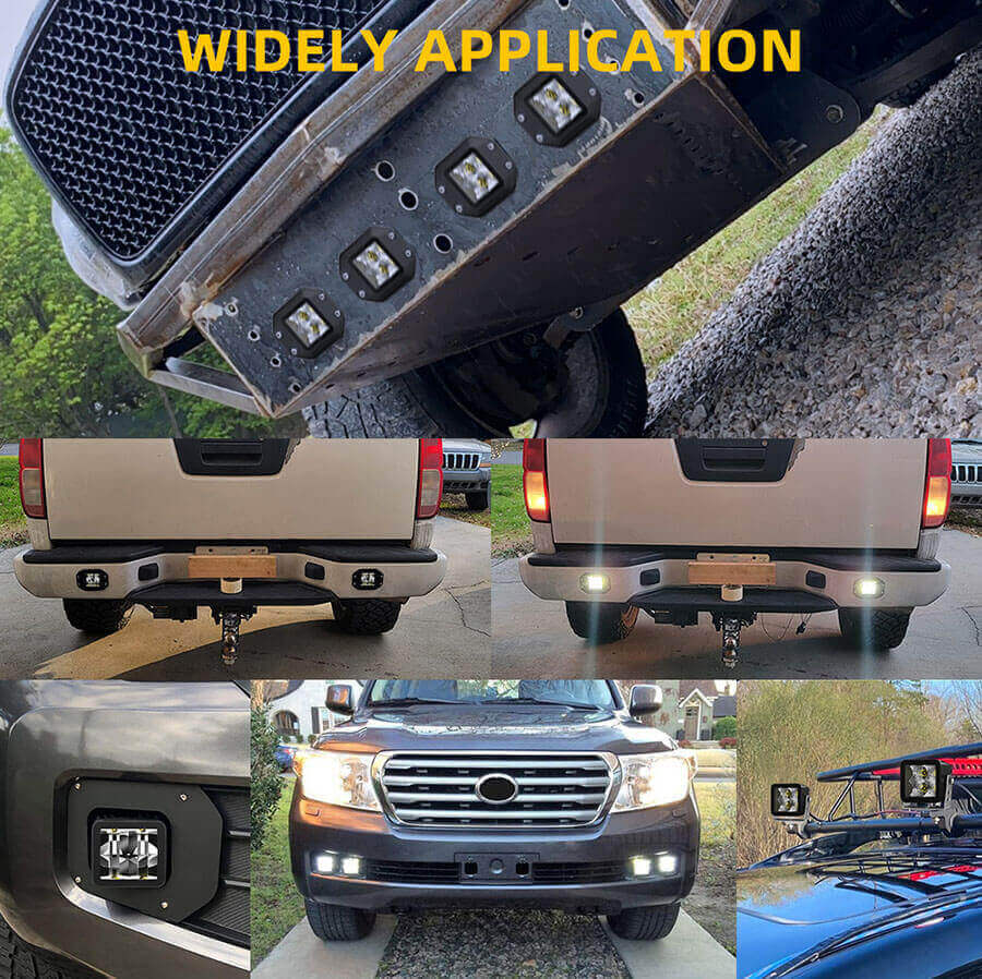 Fabricante de Luzes de POD de 3 polegadas JG-995-CF-FS Aplicativo 