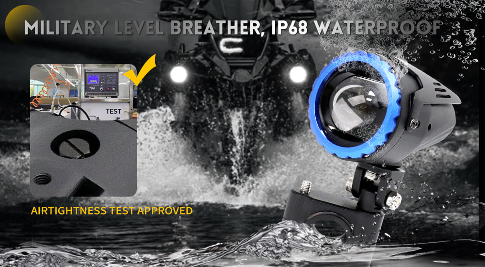 Luz de motocicleta de alto brilho