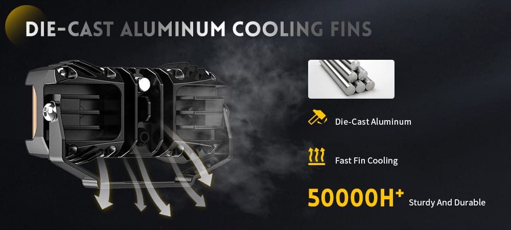 aletas de resfriamento de alum&iacute;nio fundido-925pro