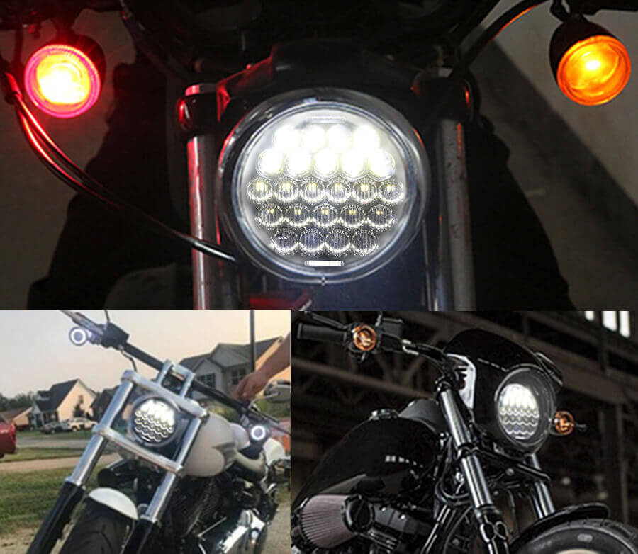 5 34 5.75 polegadas motocicleta LED Factory Factory JG-M005