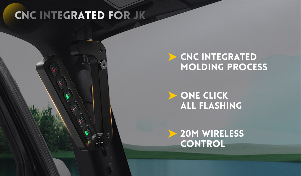 Caixa de painel do interruptor do carro