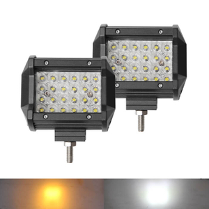 4 polegadas Dual Color Strobe Quad linhas Barra de luz LED JG-9643BS