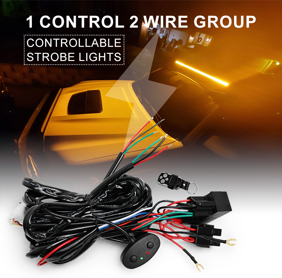 detalhes controlador Flashing cablagem JG-XZ-PT