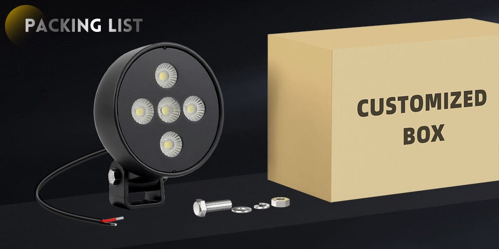 Luzes LED para caminh&otilde;es semi -