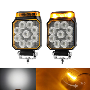 Luz reversa de trabalho e mark de 4 polegadas com função de âmbito âmbar -js-c930