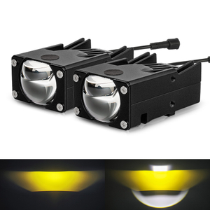 Atualize Super Bright Dual Color Alta Baxagem Baixa Lens de Grill Lights -JG -993Pro