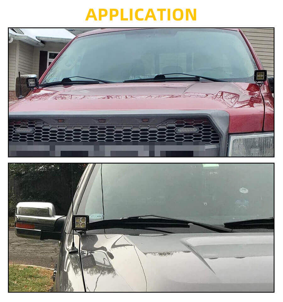 FORD F150 CAPELO CAPO SUPORTE LIGHT JG-MQ013 APLICA&Ccedil;&Atilde;O