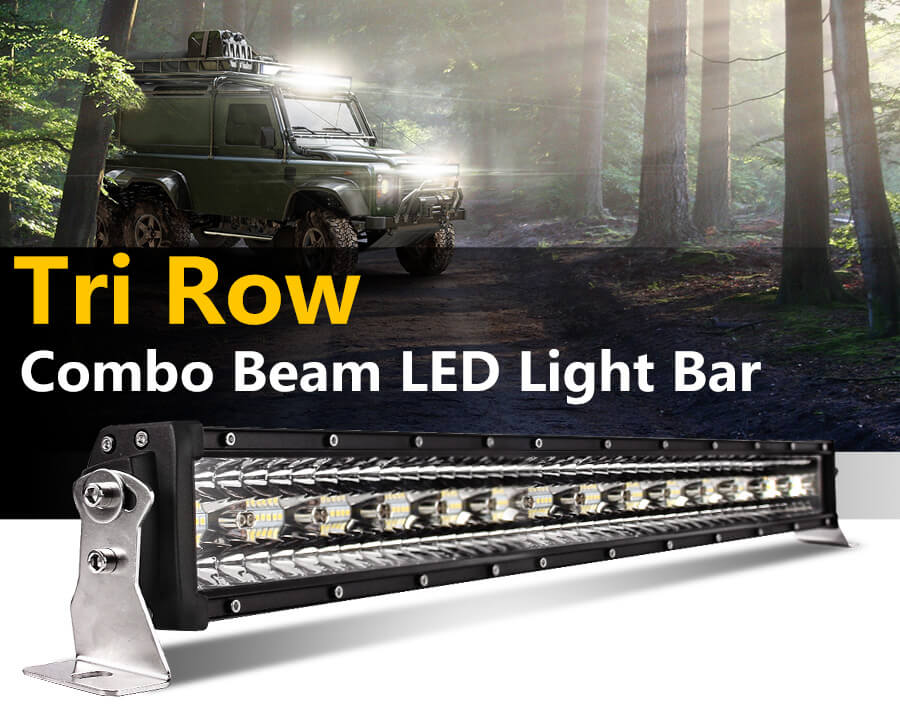 Truck LED dirigindo barra de luz 9631T detalhes