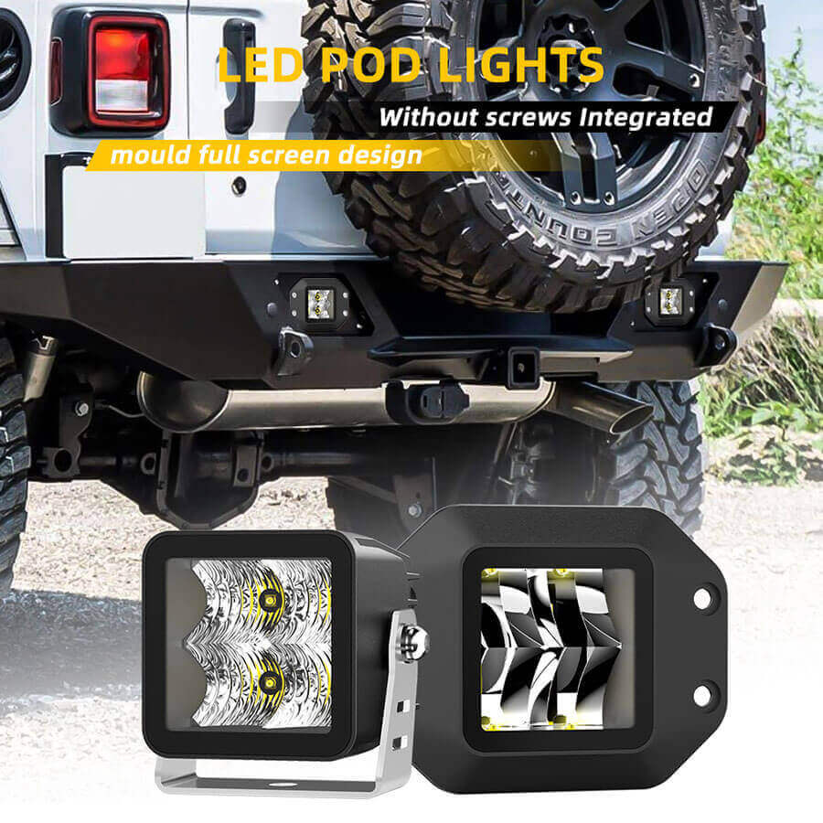 Fabricante de Luzes de POD de 3 polegadas JG-995-CF-FS Detalhes