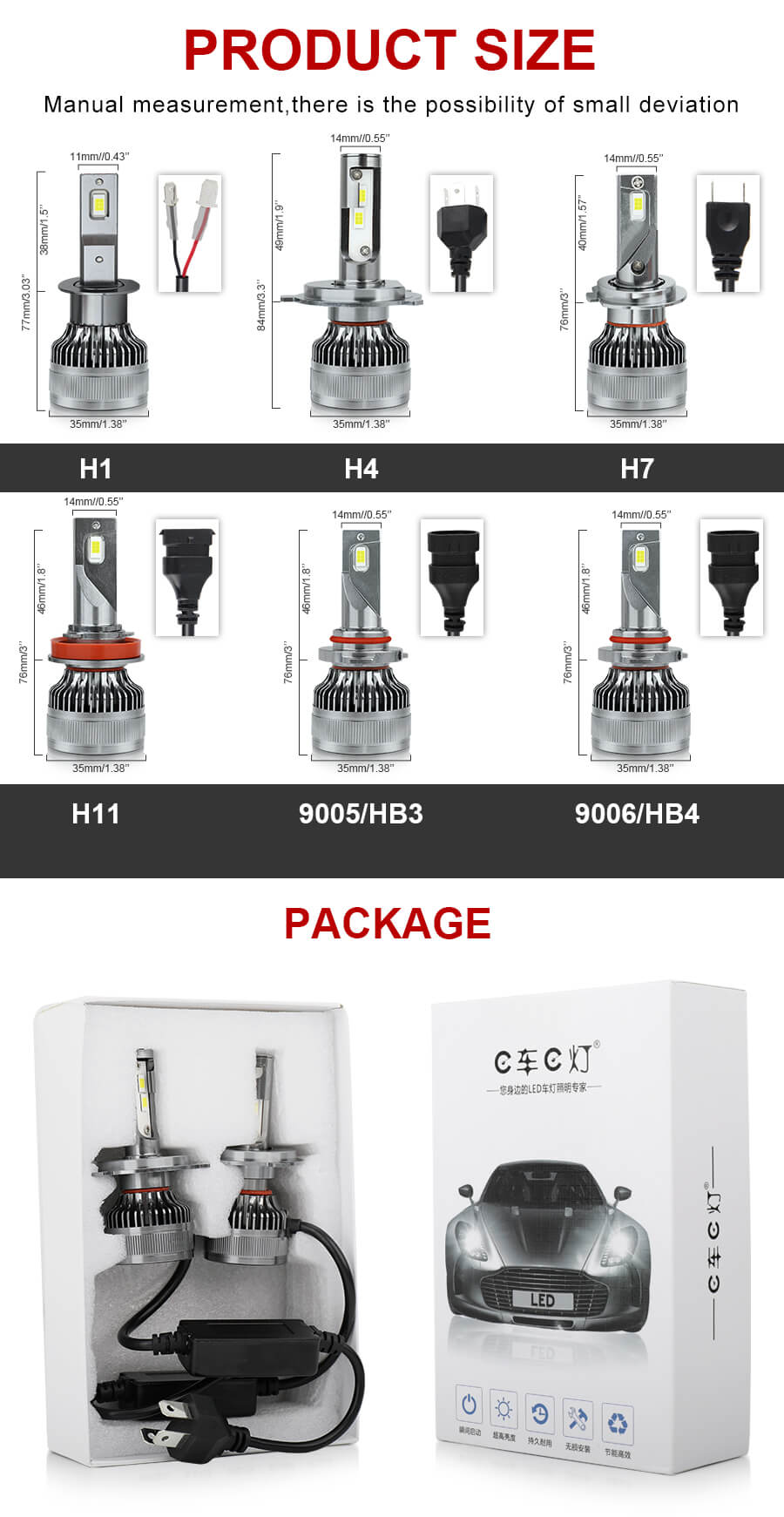 L&acirc;mpada de caminh&atilde;o de alta pot&ecirc;ncia, tamanho JG-F16 do atacado