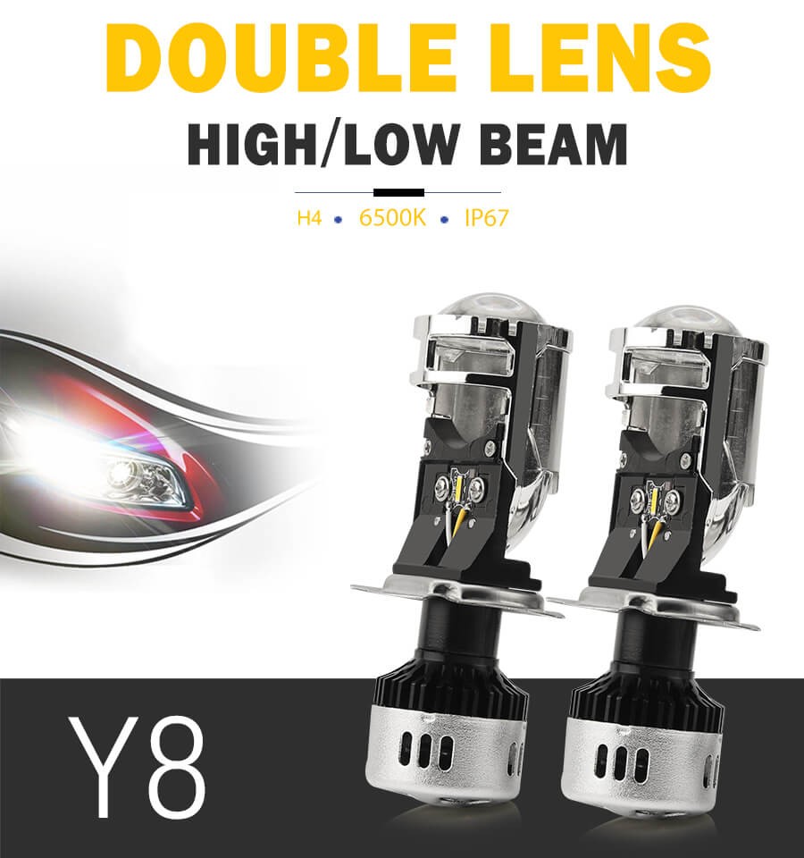 Detalhes do Projeto LED do Mini LED H4 JG-Y8 Detalhes