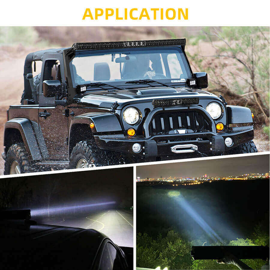 2021 New Laser Light Bar com Aplica&ccedil;&atilde;o Retangular Reflector JG-9625F