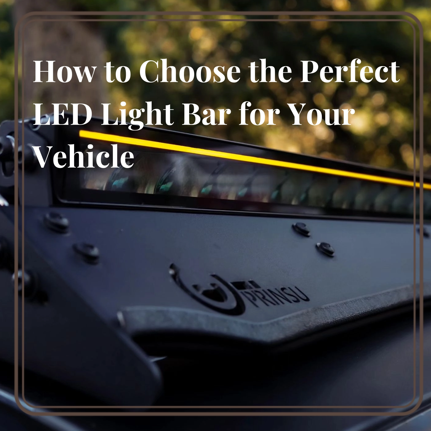 Como escolher a barra de luz LED perfeita para o seu veículo
