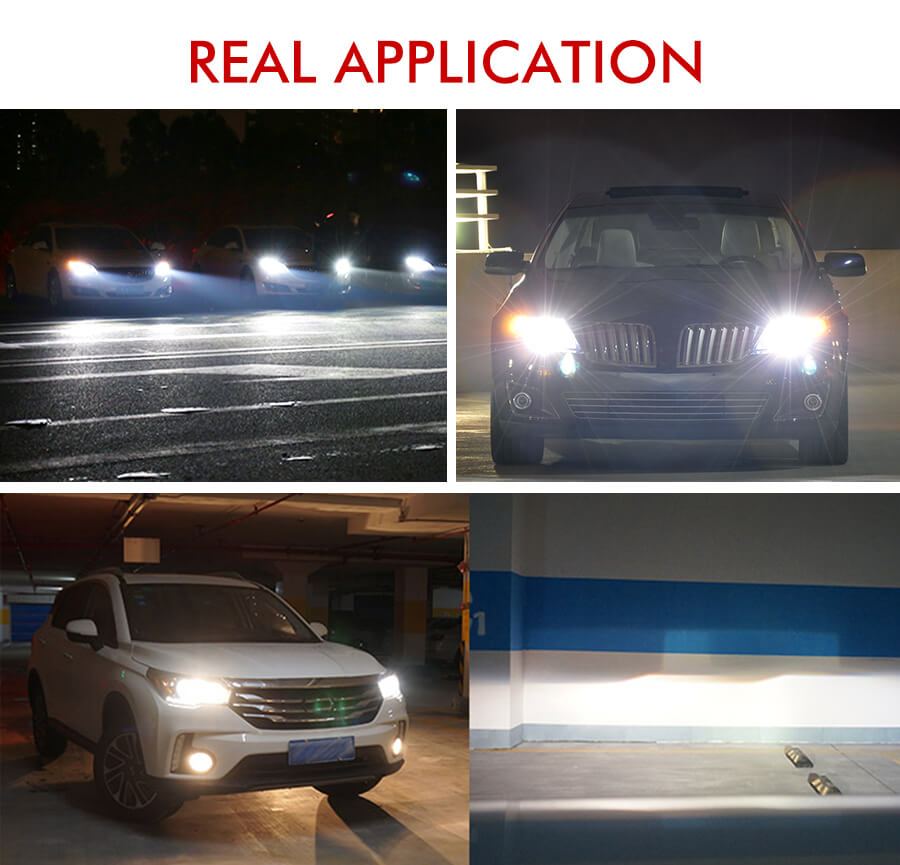 8000LM Dur&aacute;vel LED Farol L&acirc;mpada JG-C8 Aplica&ccedil;&atilde;o