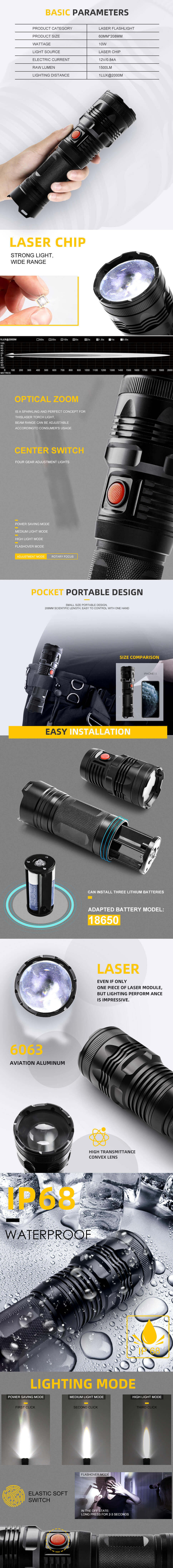 2000M-Irradia&ccedil;&atilde;o-Dist&acirc;ncia-Laser-Lanterna-JG-LFL01-vantagem