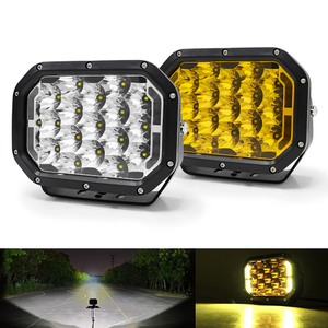 Luzes de condução LED retangulares 5x7 com DRL JG-947