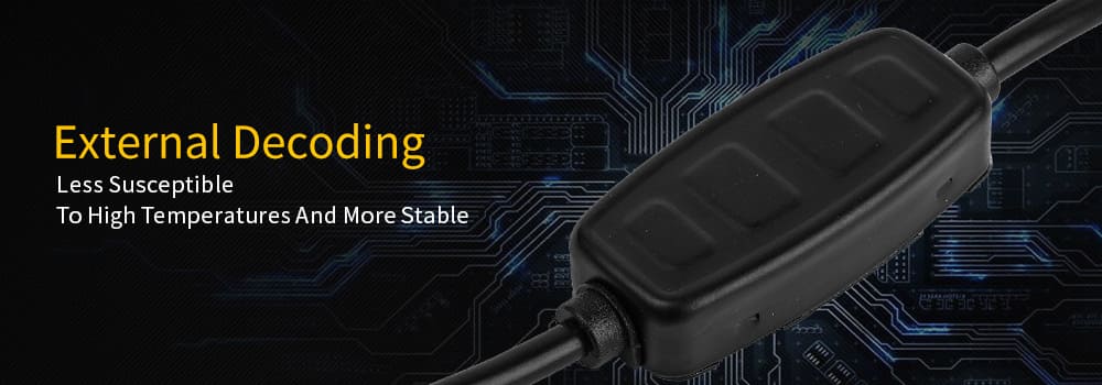 m&oacute;dulo de decodifica&ccedil;&atilde;o externa para luz de grade garantindo desempenho est&aacute;vel de luzes de dire&ccedil;&atilde;o LED sob calor