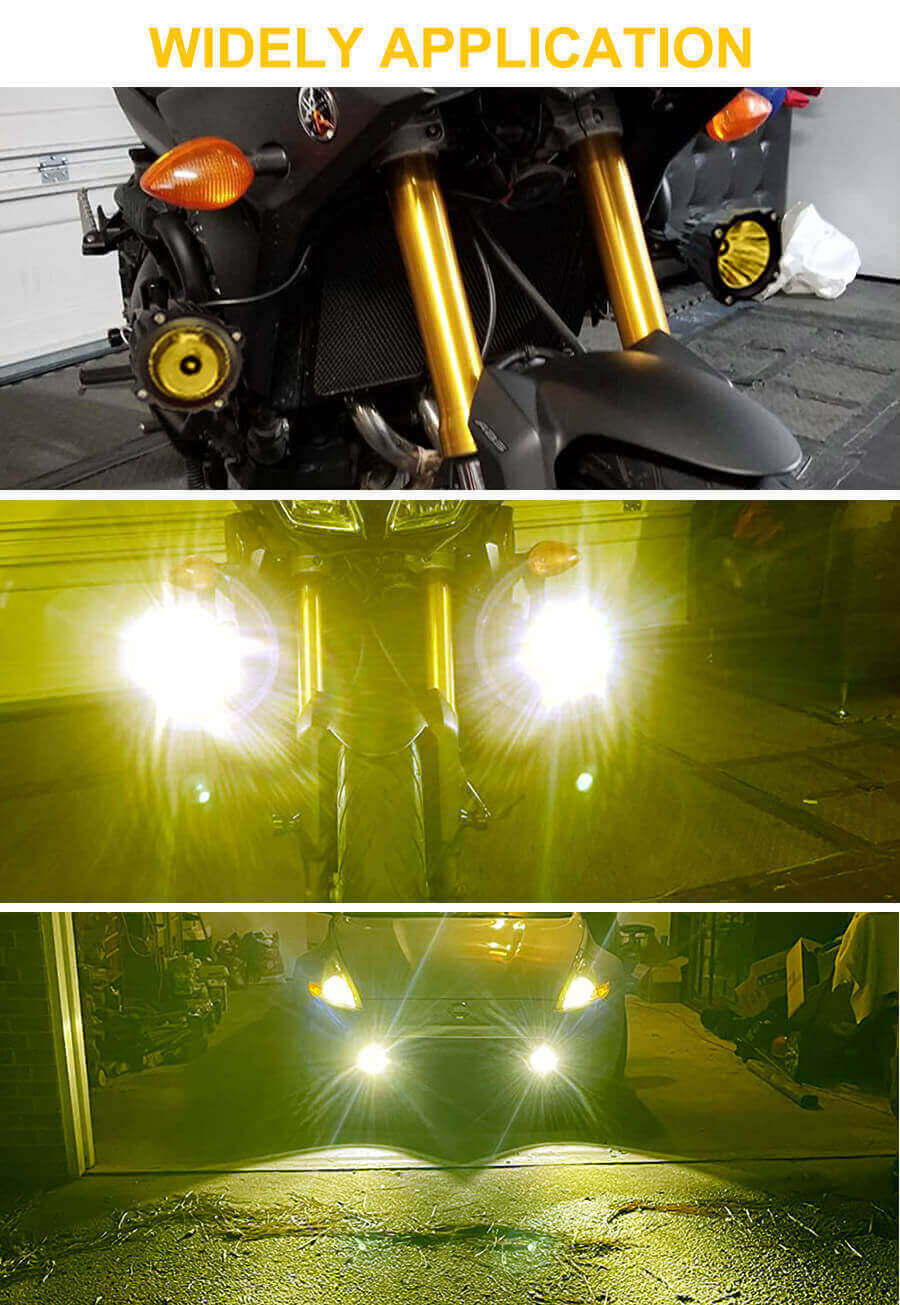 Fabricante de luzes redondas de 3 polegadas de nevoeiro JG-1001-ZC Aplicativo