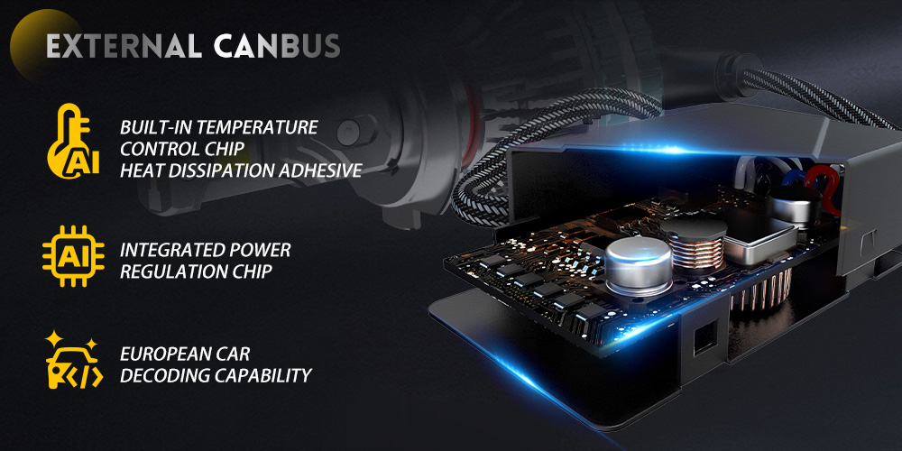 Bulbo de far&oacute;is de LED H11 Beix Low