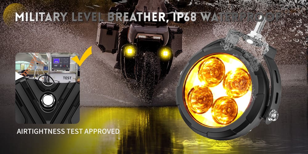 luzes de condu&ccedil;&atilde;o led para motocicletas