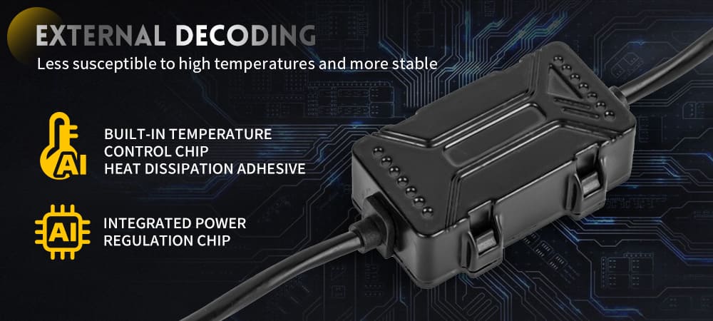 Spotlight para motocicleta LED