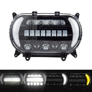 MOTOCYCLY LED FACTOLE ALTO VATO BAIXO PARA O GLIDE DE ESTRADA FLTRX 2015-2022-WSL-1001