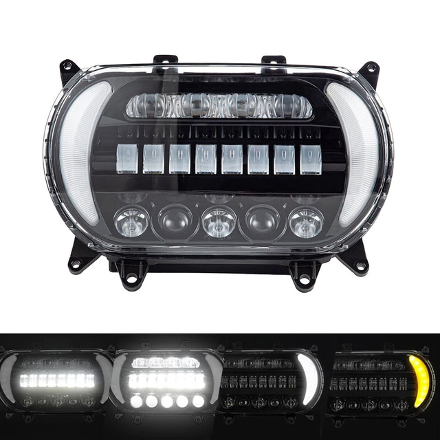 MOTOCYCLY LED FACTOLE ALTO VATO BAIXO PARA O GLIDE DE ESTRADA FLTRX 2015-2022-WSL-1001
