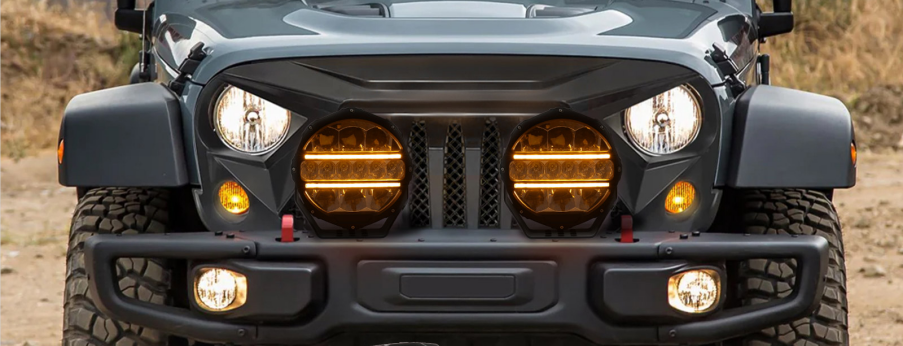 Luzes de LED redondas