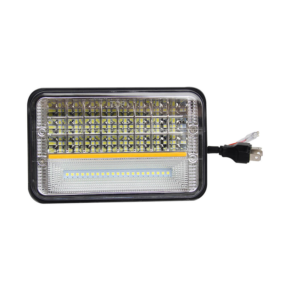 Atacado Farol Led 4x6 para Caminhão JG-1002A