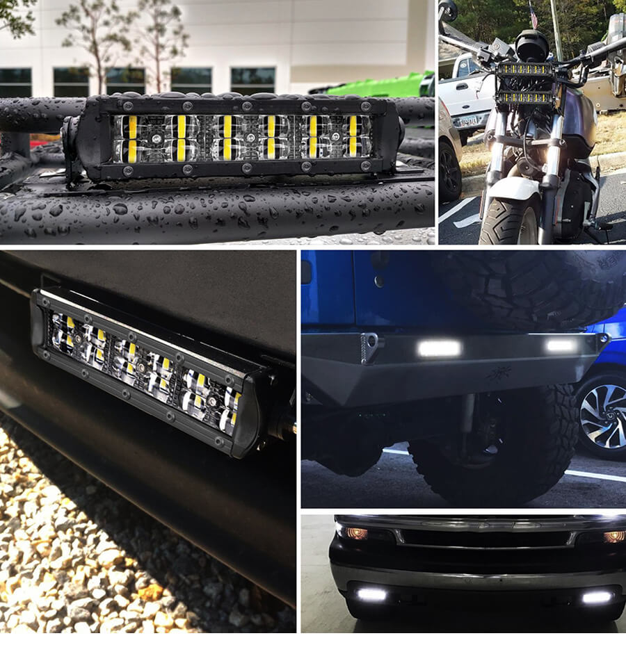 Super brilhante linhas duplas offroad barra de luz JG-9620A Alega&ccedil;&atilde;o