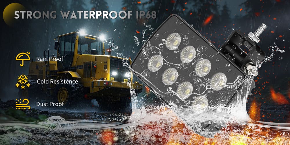 Luzes de trabalho LED para caminh&otilde;es