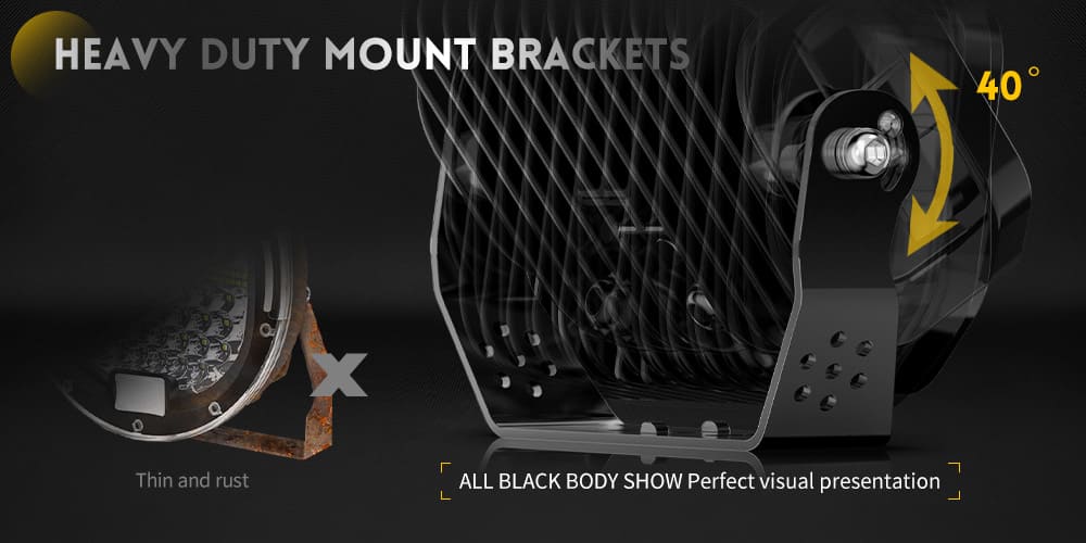 7 luzes de condu&ccedil;&atilde;o LED