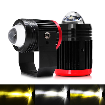 Motocicleta piscando de cores duplas motocicletas led holofotes jg-993a