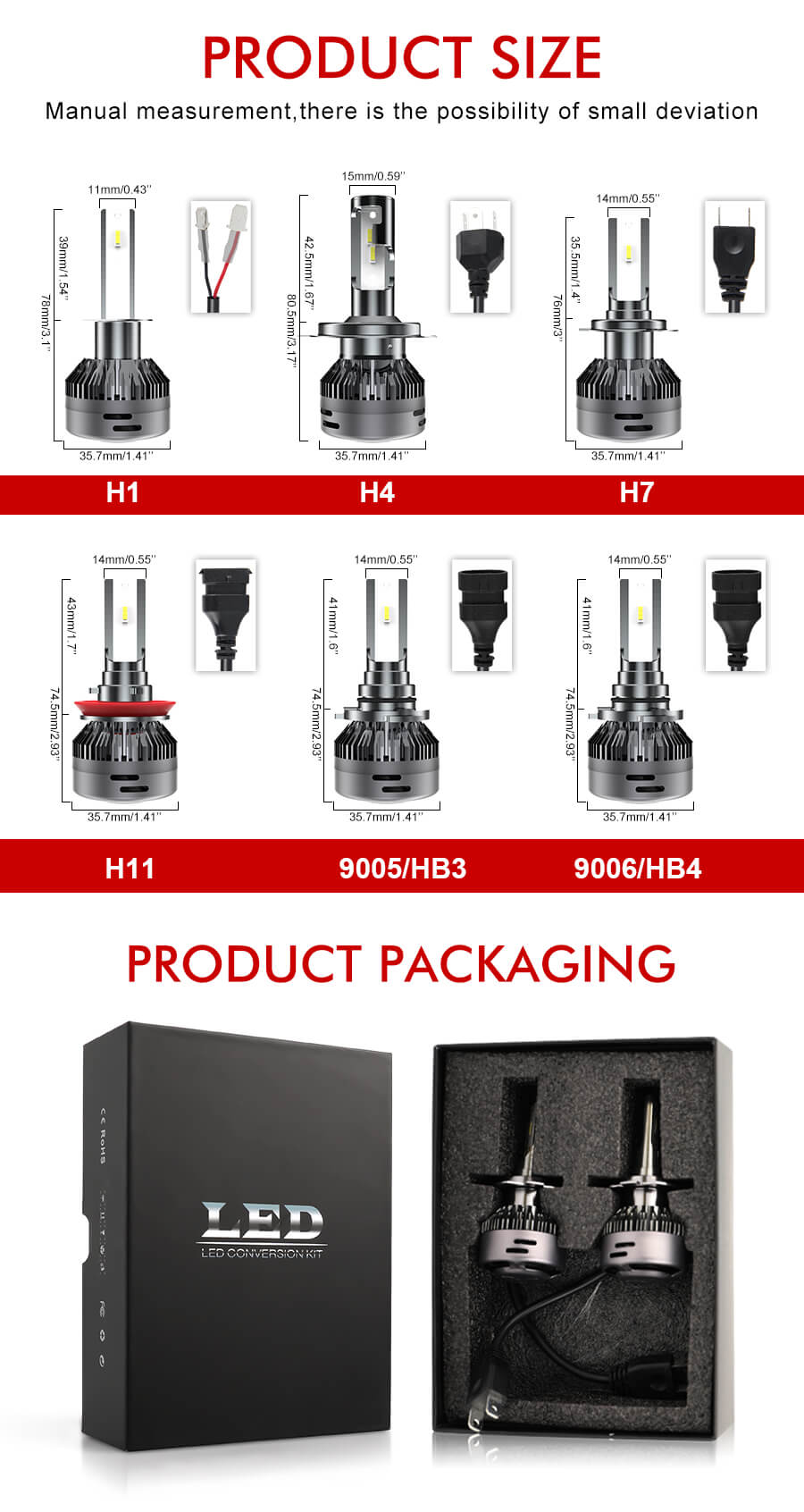 L&acirc;mpada duralheira dur&aacute;vel de 8000lm Tamanho JG-C8