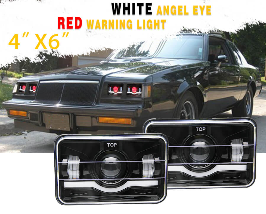 Detalhes do fornecedor de far&oacute;is de LED 4x6 LED