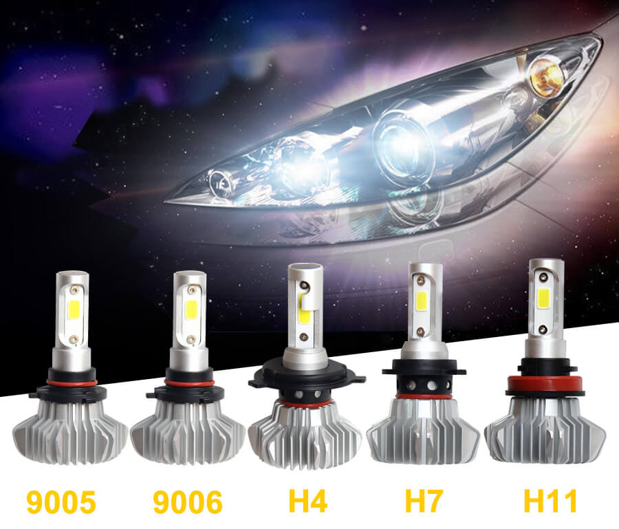 Fanless Feadlights Kit de convers&atilde;o Fabricantes JG-S9 Detalhes