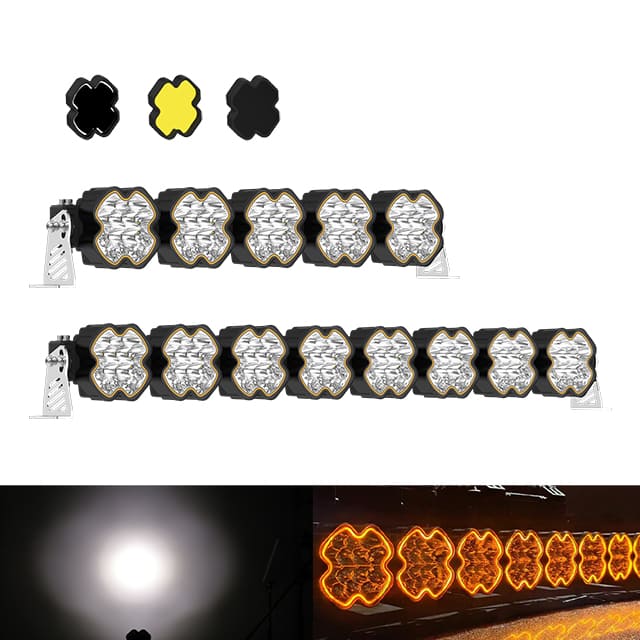 Barra de luz de pod conectável de 4 polegadas com DRL-JG-96-LB040