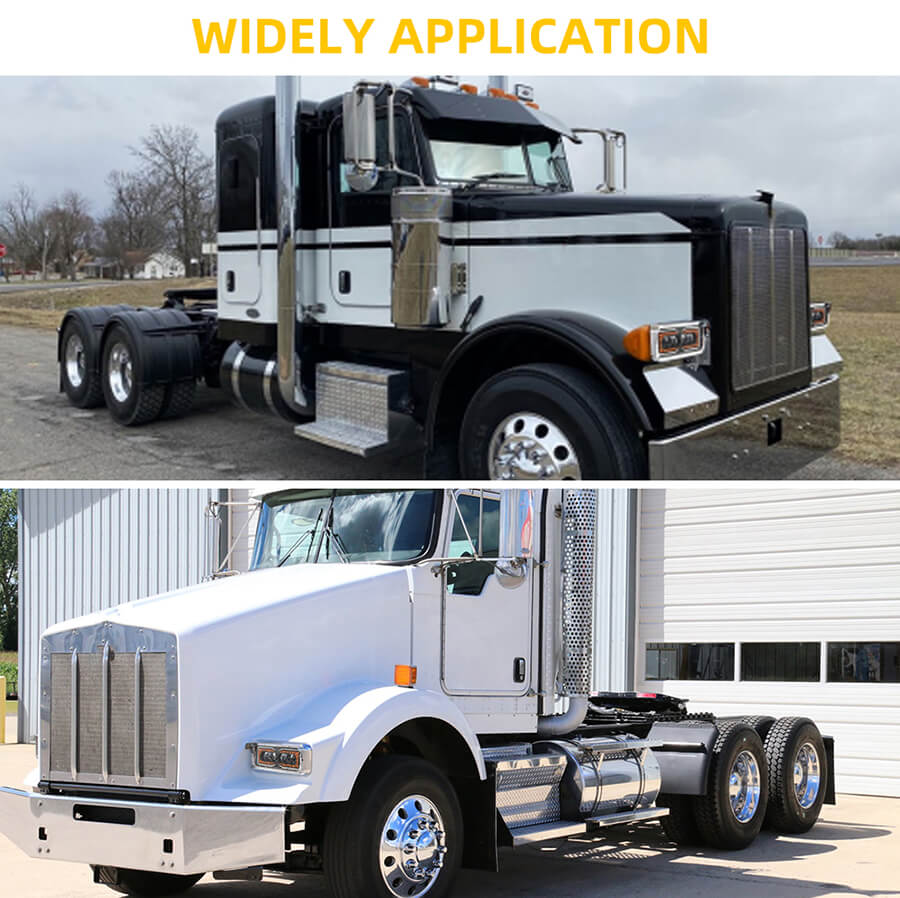 Peterbilt 379 Montagem do farol Halo Running Light JG-HPC1001 APLICA&Ccedil;&Atilde;O