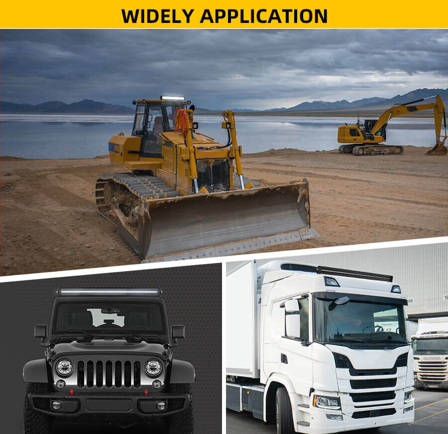 APLICA&Ccedil;&Atilde;O DA EAGLE SERIENT &reg; DRL LED LUXT BAR Company JG-55