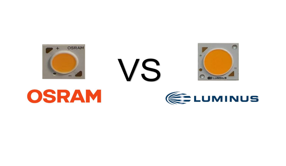 Osram vs. Luminus: Escolhendo os melhores chips de LED para luzes de condução