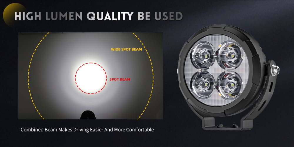 luzes de corrida led para motocicleta